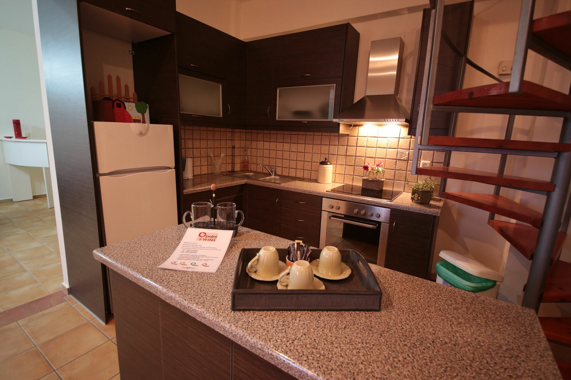 Point Twins Apartments Vrontados Екстер'єр фото